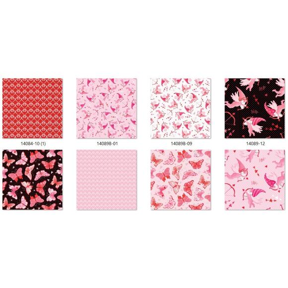 Be My Gnome Layer Cake Andi Metz Benartex Kanvas 10 inch Retired - Picture 4 of 6